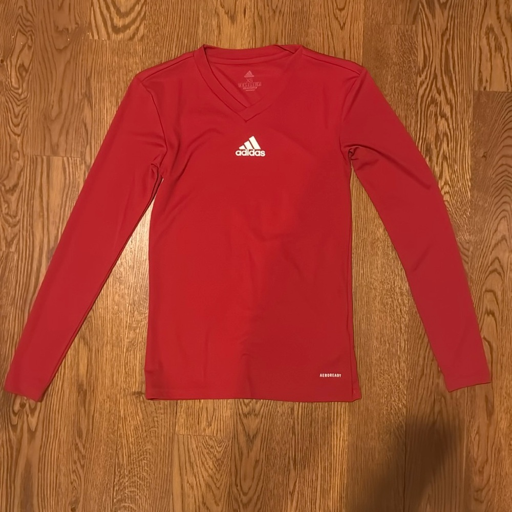 Adidas AEROREADY Red Compression Undershirt Men's XS